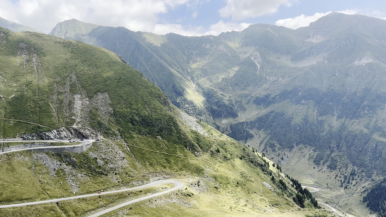 romania, nature, transpogarist, way, landscape, mountains, travel