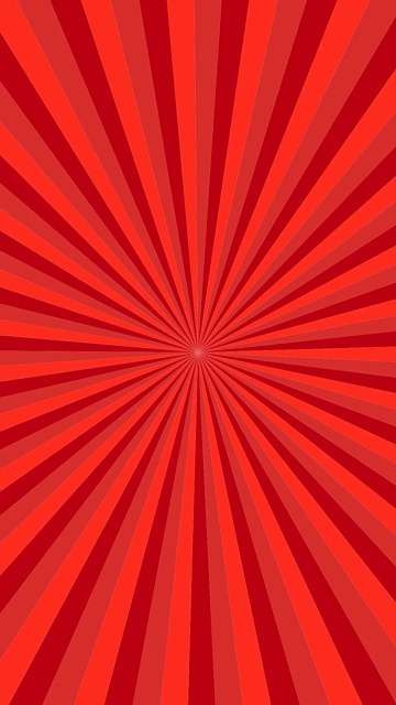 burst, red, loop, looping, seamless loop, starburst, rotation, rotating, coral, color, red background, background, abstract, circus, red abstract background, seamless loop background, twist, vertical, repetition