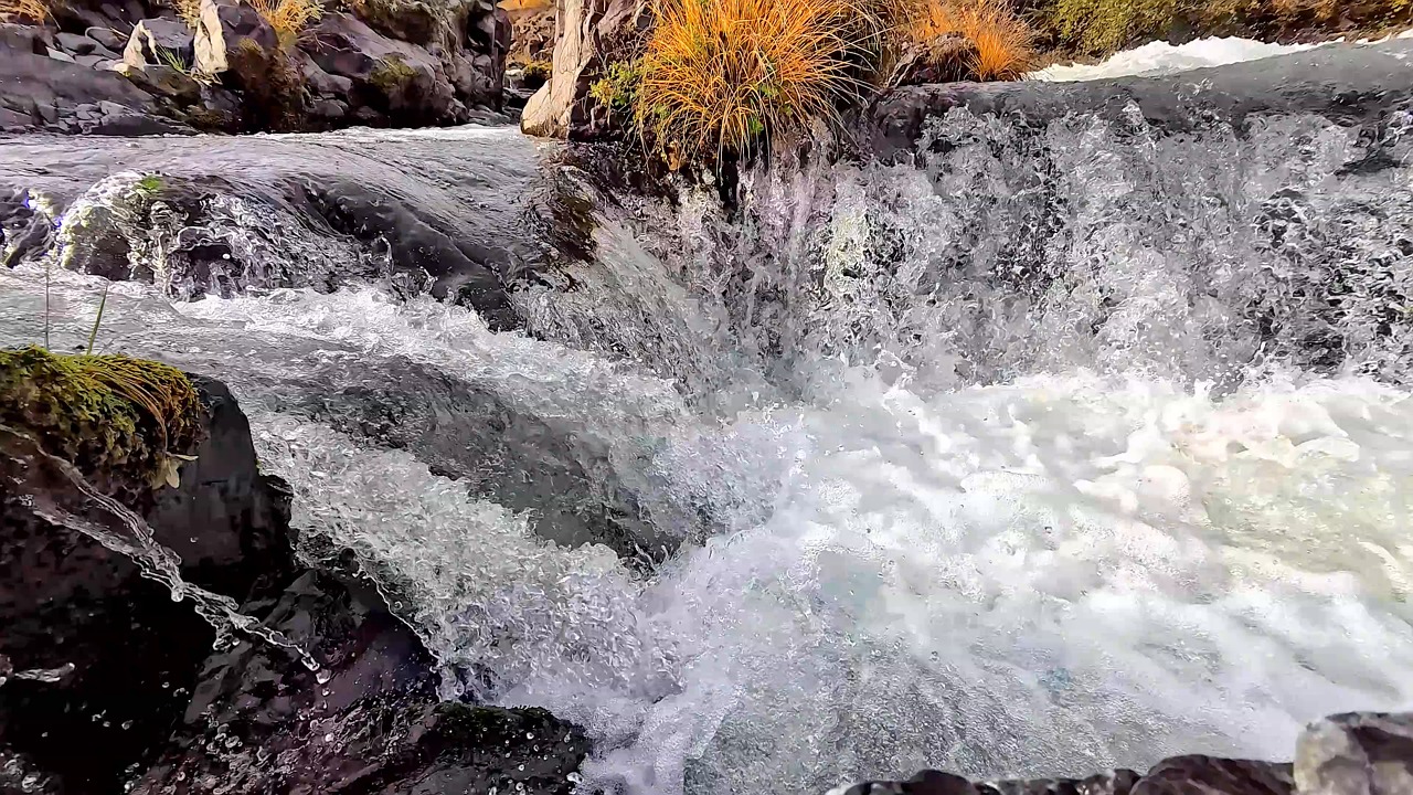 river, water, whitewater, falls, waterfalls, bubbling, nature