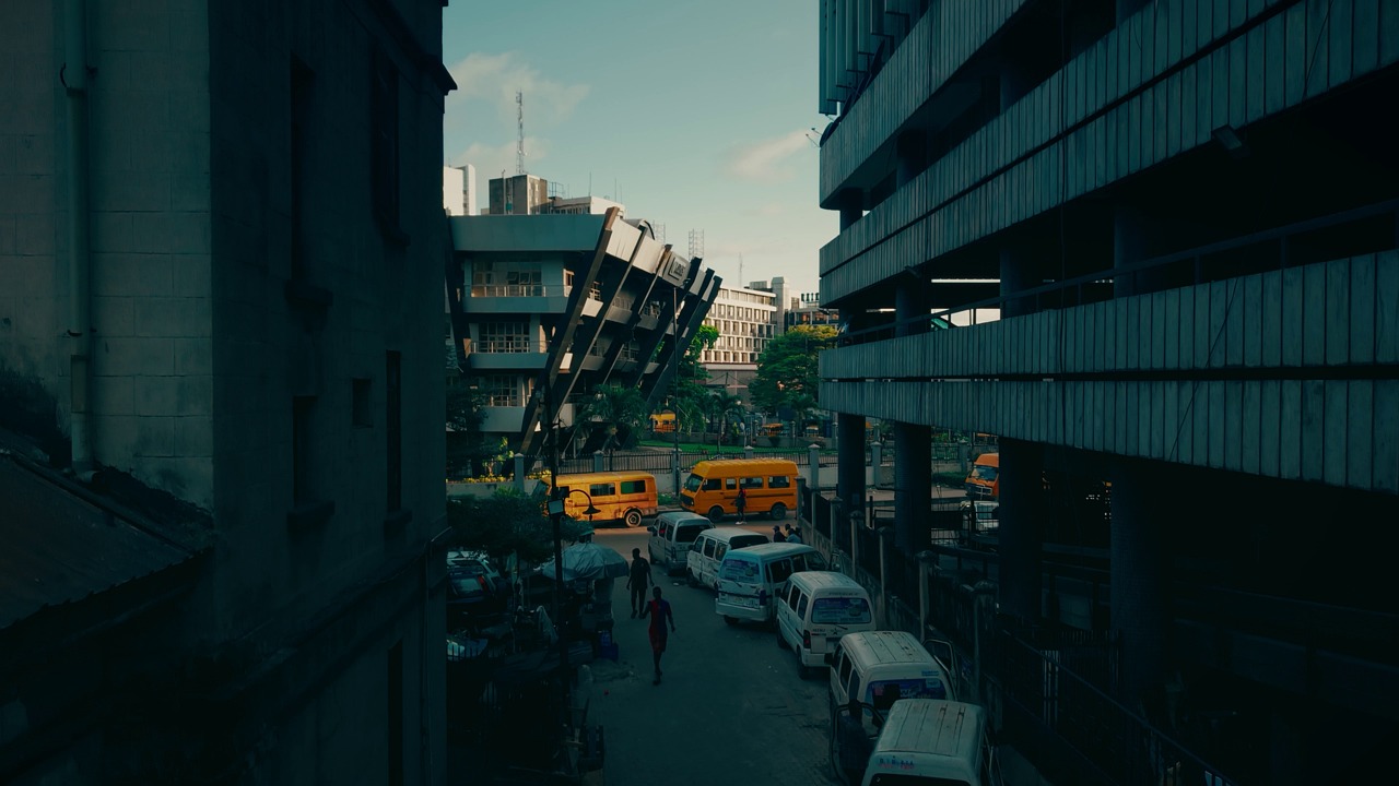 lagos island, lagos state, nigeria, ariel, skyline, done shot, marina, seaport, lagos, aerial cityscape, cityscape, raw footage, city, busy street, beautiful skyline, buildings, atlantic ocean, aerial ocean, oceanic, ship, africa, modern urban life, urban life, african sunset, sunset