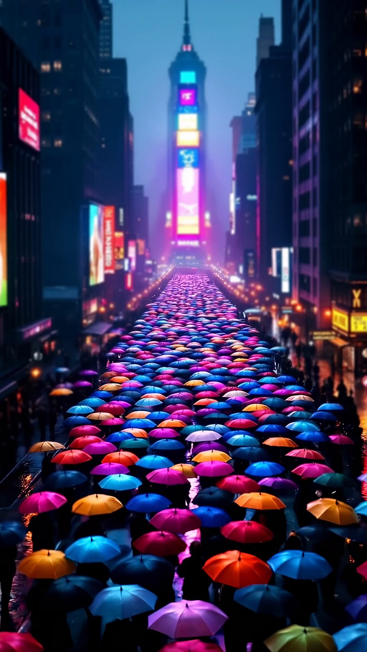 People, Diversity, Umbrellas. Free Stock Video - Pixabay