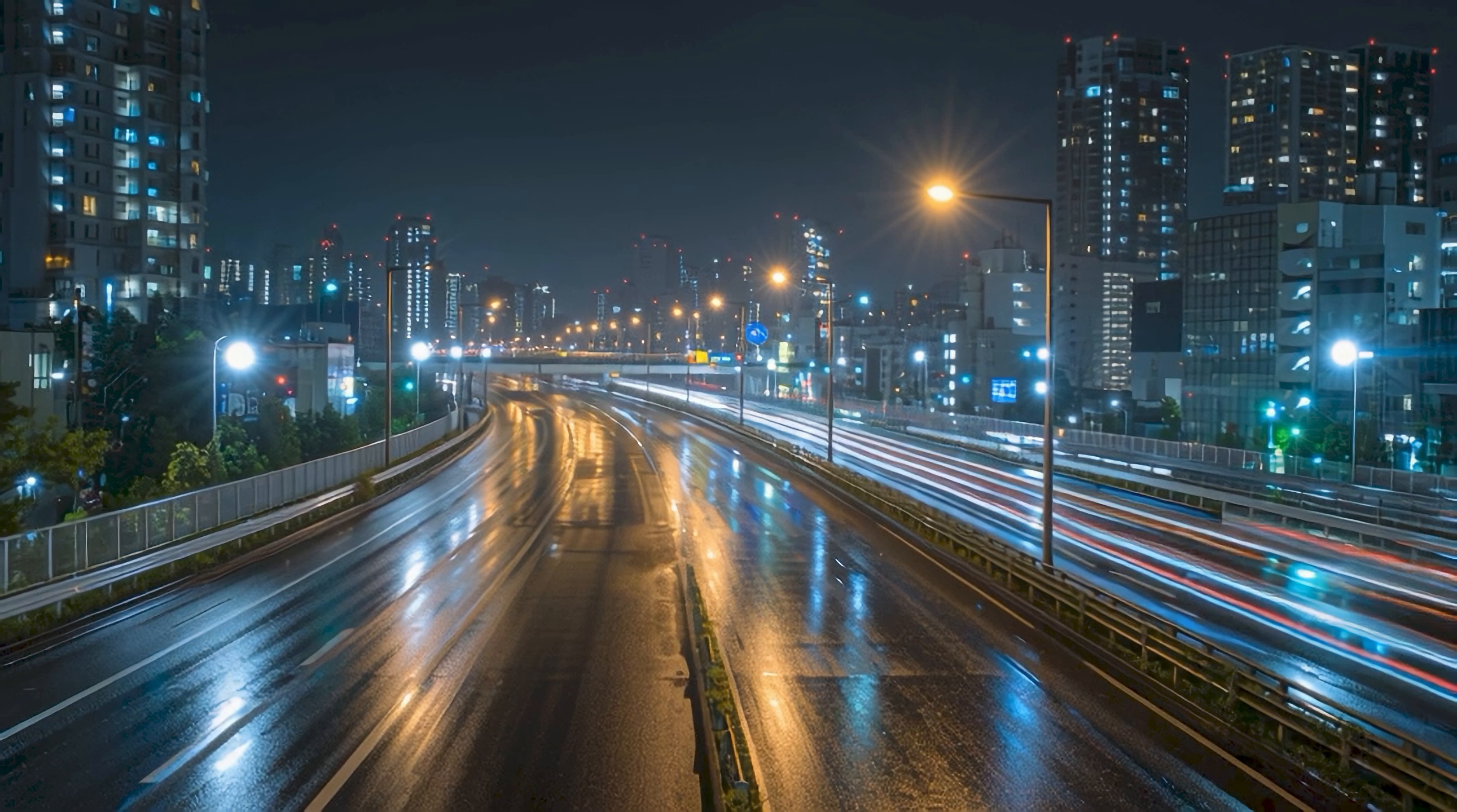 highway timelapse