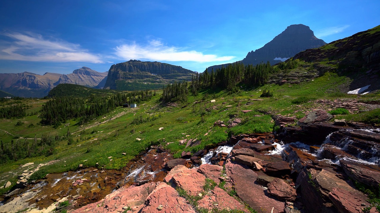 Mountains, Waterfall, Summer. Free Stock Video - Pixabay