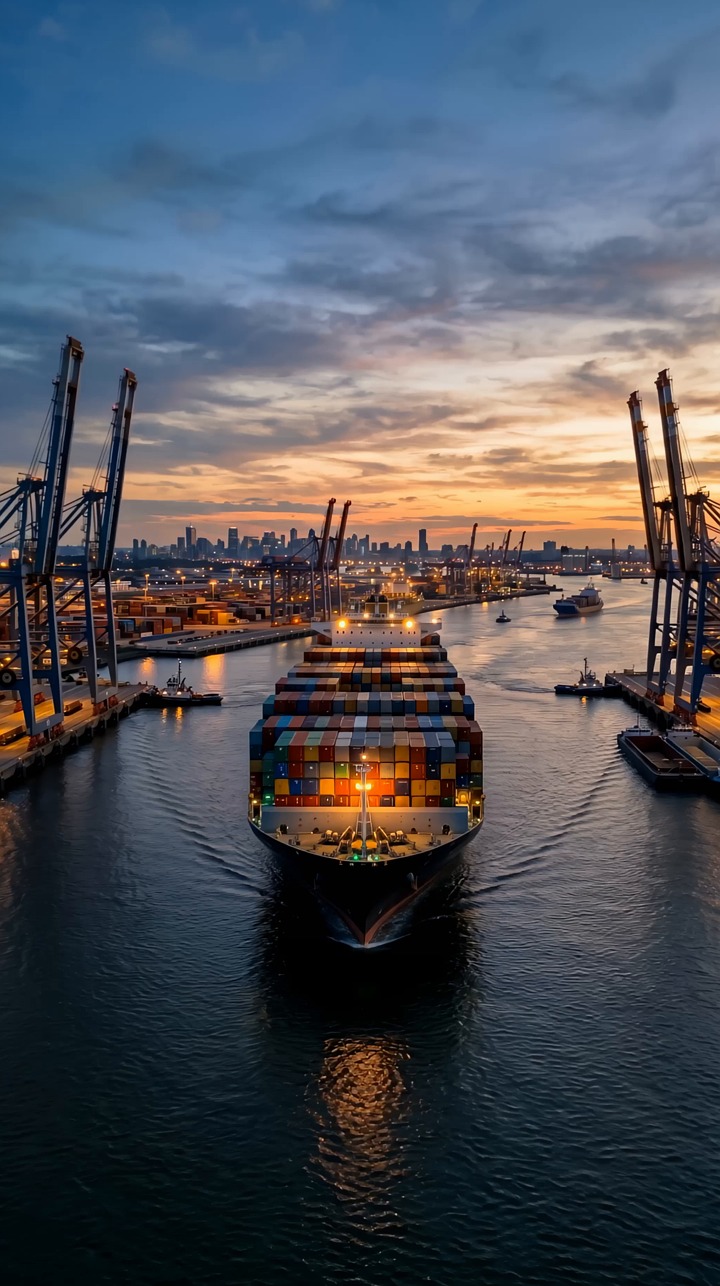 Ai Generated, Container, Ship. Free Stock Video - Pixabay
