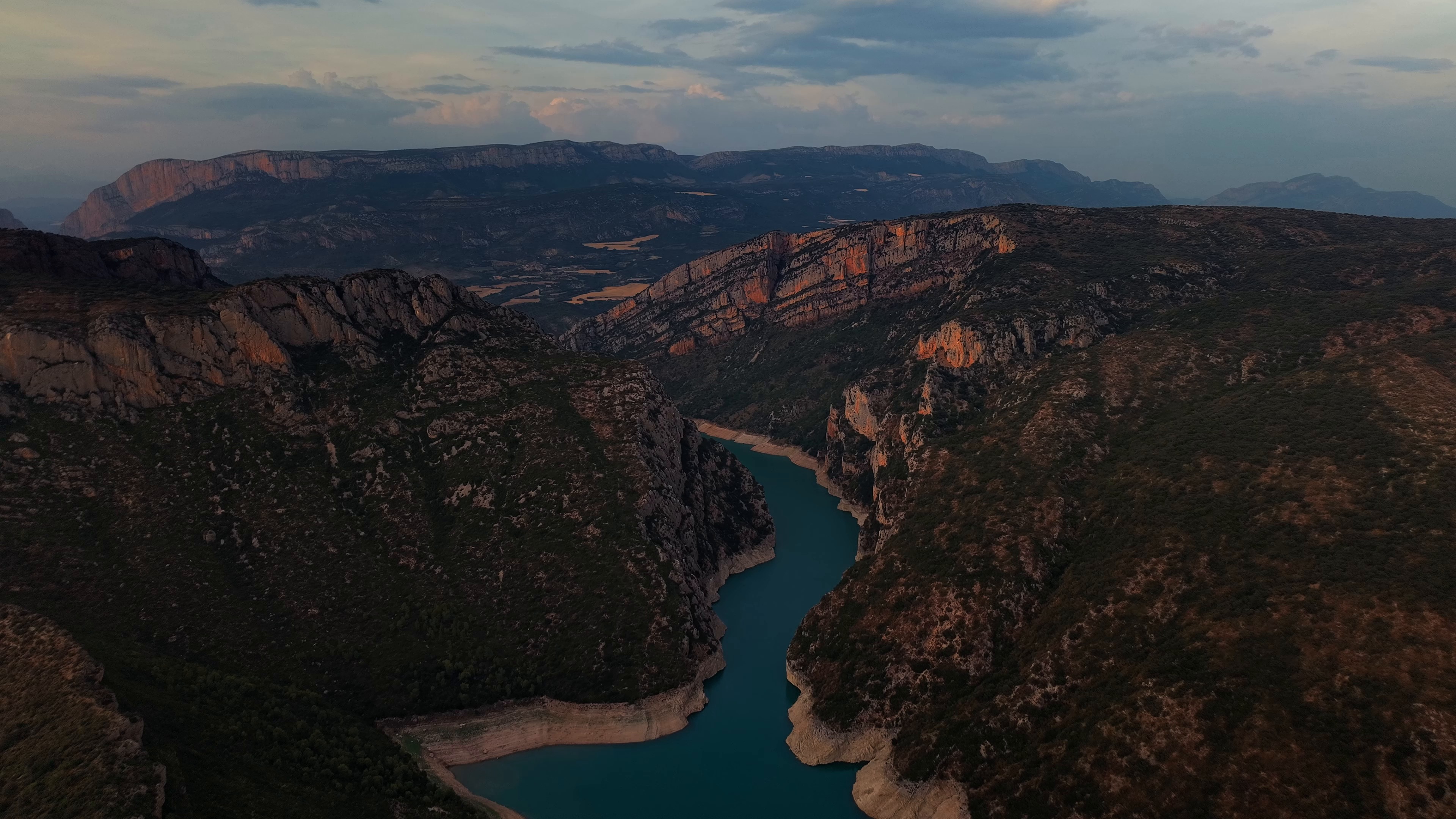 Nature Landscape Lake Aerial