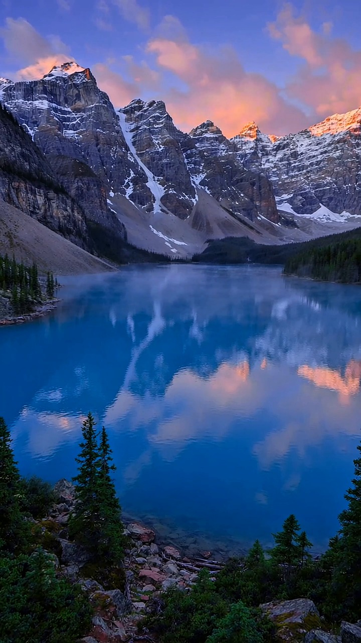 Banff, Canada, Ten Peaks. Free Stock Video - Pixabay